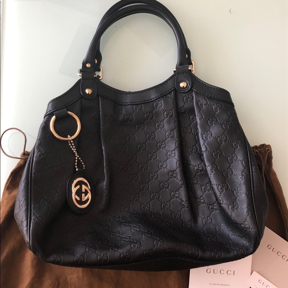 Gucci: Authentic Guccissima Sukey Tote